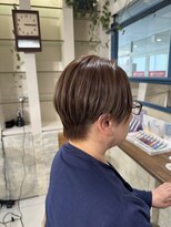 ラック 海老名店(LUCK) ハイライトショートボブ