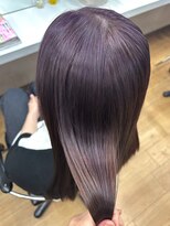 美容室サンク(CINQ) シルバーパープル