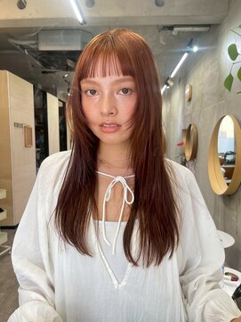 ソルトウォーター(SALT WATER) ベージュ/ハイトーン/ブリーチ/くびれヘア/恵比寿/代官山