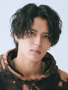 エルマーク 堺東(L-MARK) センターパート/波巻きパーマ/スパイラルパーマ/men's