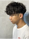 シャドウパーマメンズパーマメンズマッシュ群馬高崎メンズ眉毛