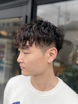 ヘアーサロンウル(hair salon ulu) （竹内）メンズ　ツイストパーマ