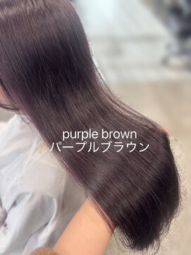 アリュウル 表参道(ALLURE) パープルブラウン/ピンクブラウン／暖色カラー　佐藤