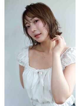 ゼロ 春日店(ZERO) エアリー外ハネミディアム