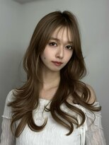 アマトウキョウスマートサロン(AMA TOKYO×Smart Salon)&nbsp;韓国ヘア　2wayバング  レイヤーカット くびれヘア  顔周り