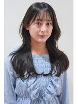 ミヨン 京都烏丸店(miyon)&nbsp;【miyon】韓国レイヤーカット×暗髪カラー×髪質改善