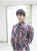 ニュアンスパーマ束感ショート【藤沢】