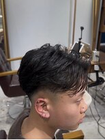 メゾンフォーメン 心斎橋店(Maison for men)&nbsp;ニュアンスパーマ／フェザーパーマ/似合わせカット