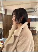 レイヤーボブ/ミニボブ/切りっぱなしボブ/サイドレイヤー