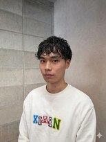 ワンワンオー バーバーショップ コンチネンタル(@110 BARBER SHOP continental)&nbsp;シャドウパーマ