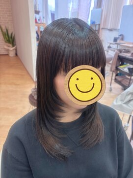 テーラヘアー 公津の杜店(TELA HAIR) レイヤーカットグレージュカラー