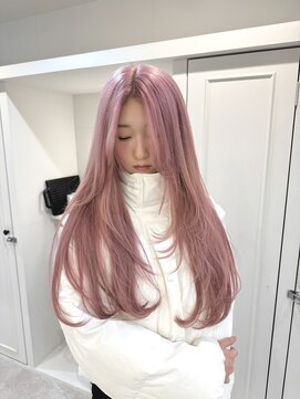 フリーダムガーデン 岡山駅前店(freedom garden) 10代20代色気抜群海外風ロングレイヤー&ピンクラベンダー
