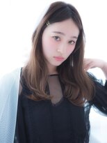 ヴィヴァーチェ 愛宕店(vivace) +vivace愛宕+グレージュブラウン☆ふんわりフェミニンロングe