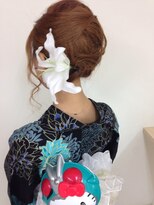 ヘアーセットサロン ピンキー(Hairset Salon Pinky)&nbsp;Pinky☆大人かぶせアップ