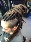 特殊系　グラデーション　ドレッド　トリックヘアー