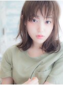 【MAXBEAUTY☆シースルー◎ミディアムヘア】