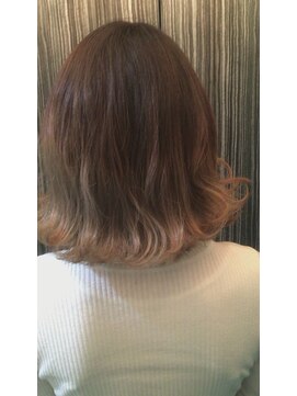 ミエルヘアーブラン(miel hair blanc) ミルクティーベージュグラデーション【miel hair blanc】