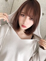 ミラレスカ 栄(MIRA RESCA) ミラレスカ  可愛い感じの切りっぱなしボブ byウラタニ