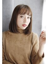 プリズム ヘアーデザイン みずほ台店&nbsp;ツヤ感ばっちりワンカールボブ