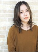 立体感カラー”旗の台・美容室・シュシュ”