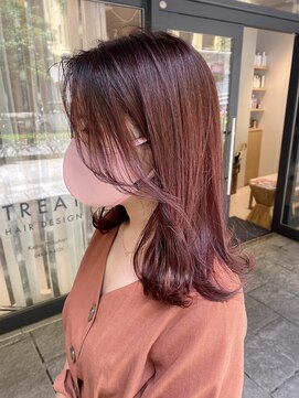 トリート 海浜幕張店(TREAT) フェイスレイヤー×ピンクラベンダー_海浜幕張