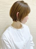 【morio札幌】札幌ショート　大人かわいい丸みショートボブ