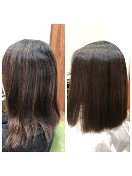 ヘアーグラン(Hair Gran.) 縮毛矯正施術例