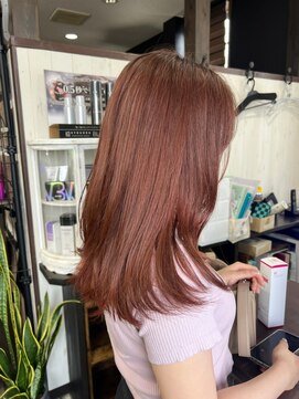 ヘアー リードレス(hair Re:dress) 大人可愛いバーガンディーツヤ髪ガーリー愛されロングニュアンス