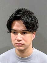 ビーダンディー(Bee dandy)&nbsp;ビジネスツーブロック マッシュパーマ かき上げアップバング