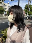 ロングウルフカット