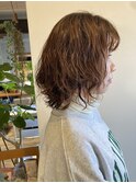 ミディアムパーマ