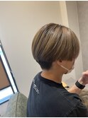 小顔ハンサムショート20代30代40代