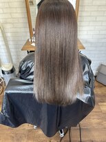 ライフ 四条畷店(Lyfe) アッシュグレーベージュ_レイヤーカット髪質改善_409