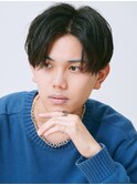 センターパートニュアンスパーマ韓国カルマパーマコンマヘア