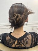 カチモリヘアアレンジ