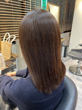 ヘアリゾート粋 トゥジュ 池袋東口店(tujuh) ナチュラルブラウン/ストレートロング