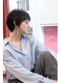 30代/40代/50代/大人かっこいいショートカット☆ダークブラウン