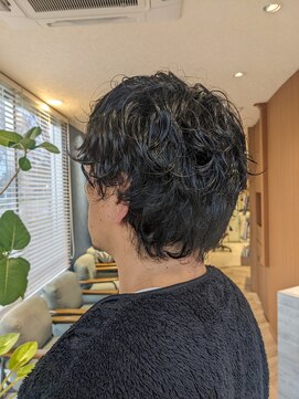 アース 三田南ウッディタウン店(HAIR&MAKE EARTH) 20代30代40代メンズツイストスパイラルパーマトラッド　4/4