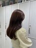 【MISAKI限定】韓国風前髪・顔周りレイヤーカット＋透明感カラー＋TR ¥12760