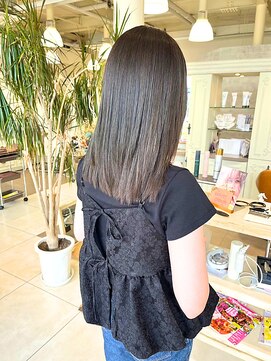 オブジェ シエル(obje't ciel) 【obje’t ciel】艶髪ブラウン/ストレート【暮石　唯】