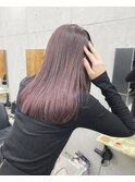 ラベンダーグレージュブリーチなしイルミナカラー10トーン