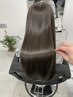 【人気No.2】カット+髪質改善カラー＋質感再生エアンスTR￥11,000