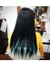 ダブルカラー　インナーカラー　イヤリングカラー　フェイスフレーミング