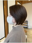大人女性　丸みショートボブ☆小林