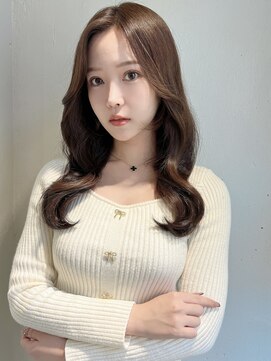 アールサロン アネックス 名駅(Rr SALON ANNEX) 暗髪韓国風チョコレートブラウン☆韓国風巻き