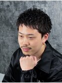 スパイキーショート/メンズカット/大宮/ビジネススタイル