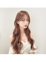 ヘアサロン エフ 渋谷(F) #ピンクベージュ#艶カラー#レイヤーカット