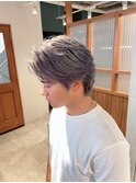 メンズシルバーカラー