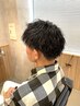 【メンズ限定◎パーマはこちら】カット＋パーマ＋スパなど選べるオプション