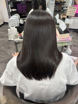 シムク(shi mu ku)の写真/今話題の髪質改善メニューenel導入!今までにないツヤと潤いを実現◎思わず触れたくなる美髪へ♪